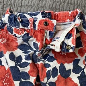 Gap Floral Jeans size 6